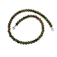 Load image into Gallery viewer, Unakite Choker Necklace
