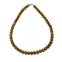 Load image into Gallery viewer, Wood grain jasper gemstone necklace
