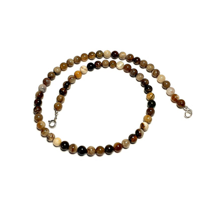 Wood Jasper Choker Necklace