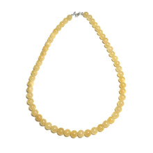 Load image into Gallery viewer, Yellow calcite crystal necklace

