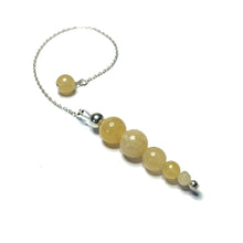 Load image into Gallery viewer, Yellow Calcite Pendulum
