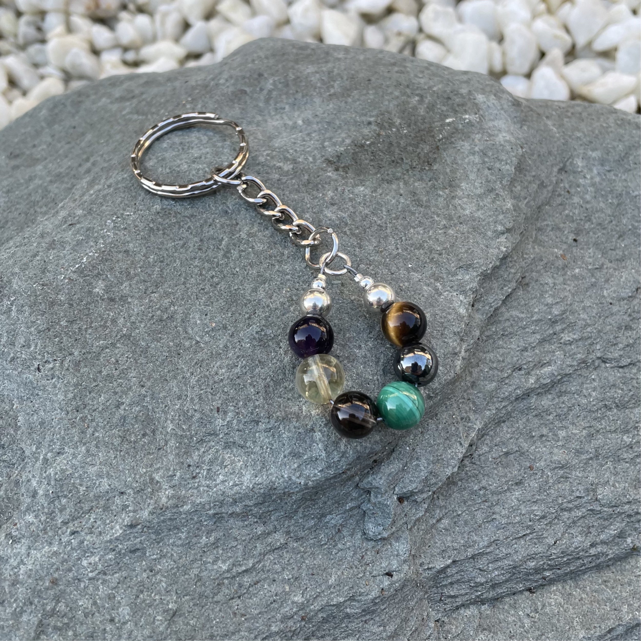 Recovery Keychains Addiction Recovery Keychain - Handmade Crystal Accessories by Rafaelle