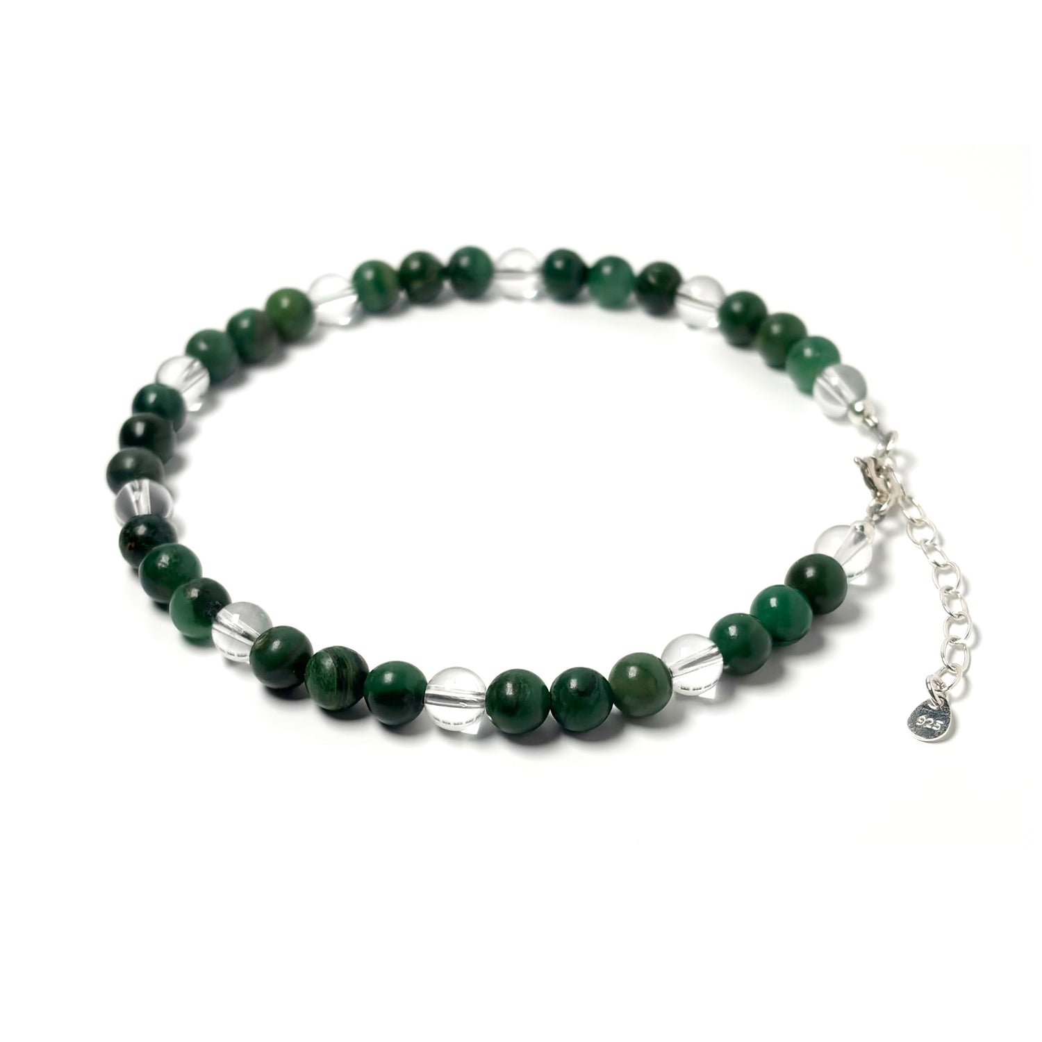 African Jade anklet