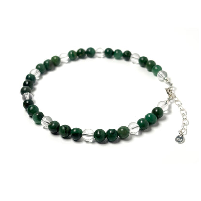 African Jade anklet