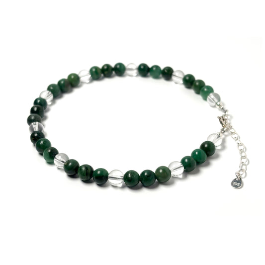 African Jade anklet