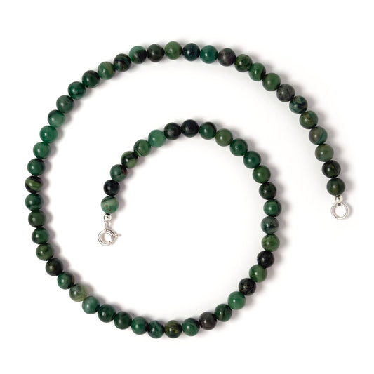 African Jade choker necklace