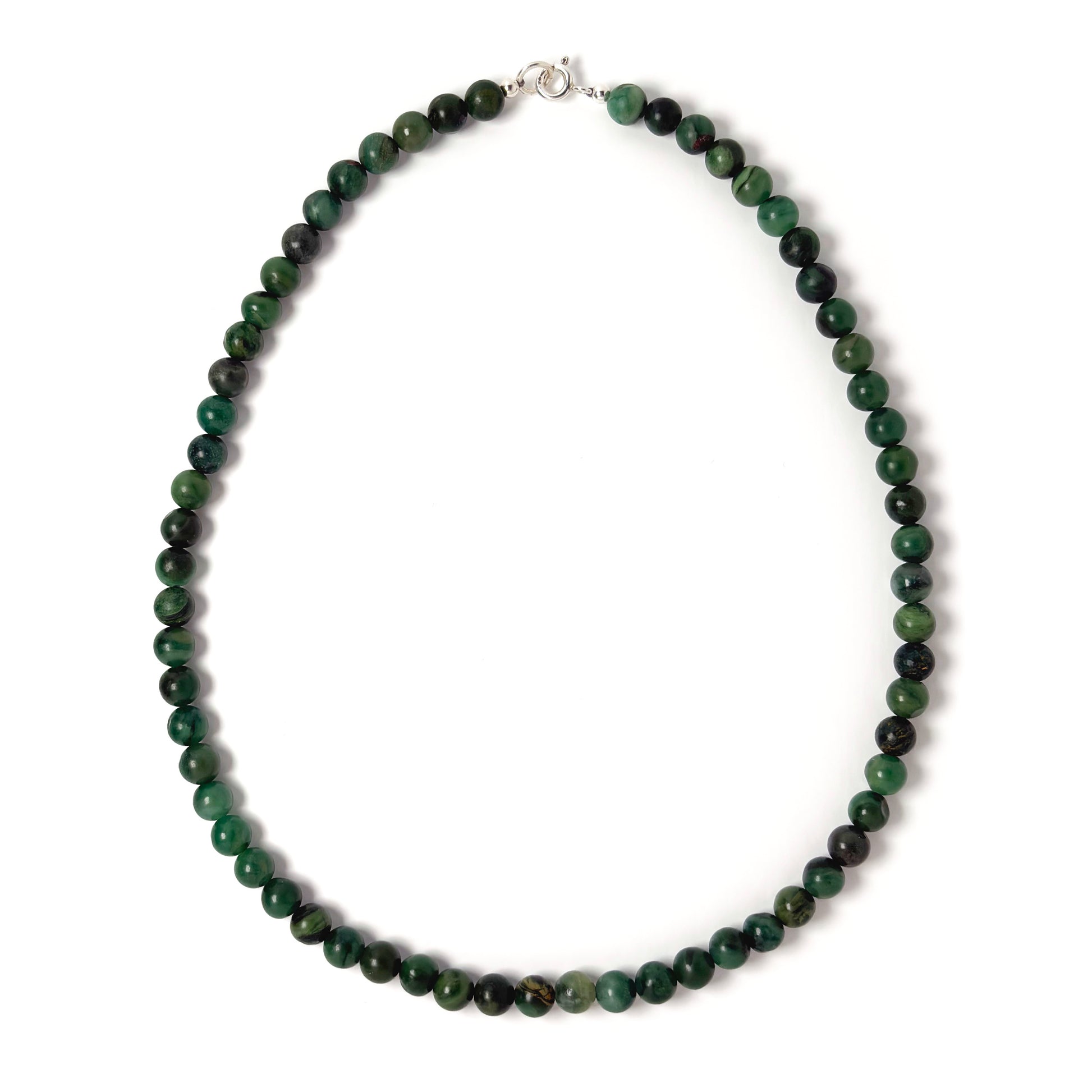 African Jade choker necklace