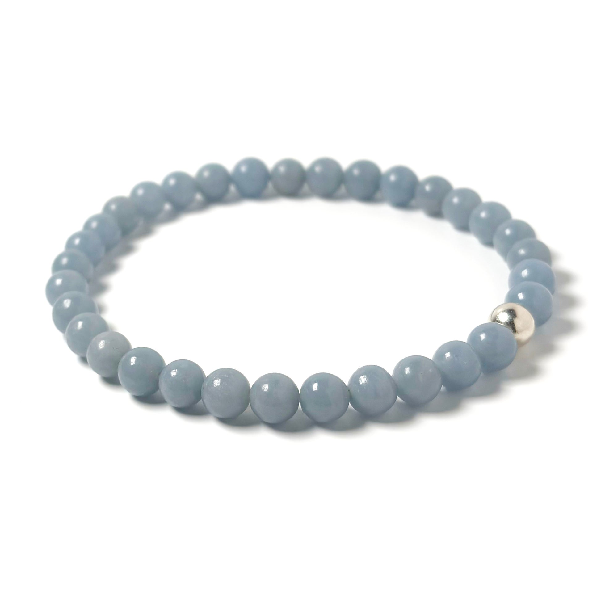 Angelite bracelet