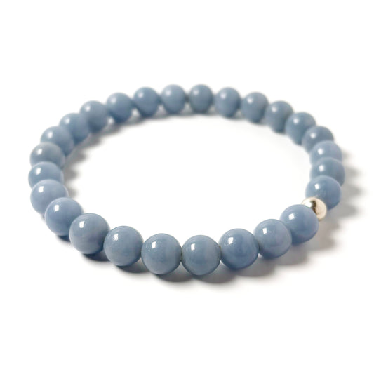 Angelite bracelet