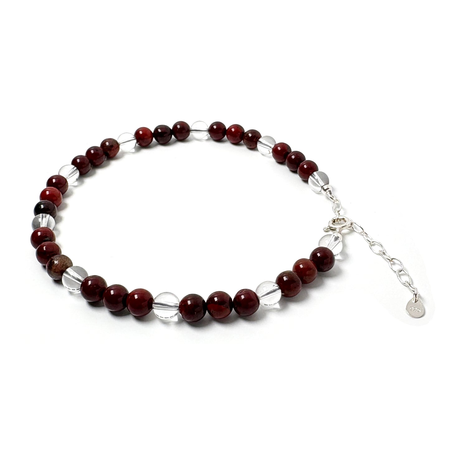 Apple Jasper Anklet