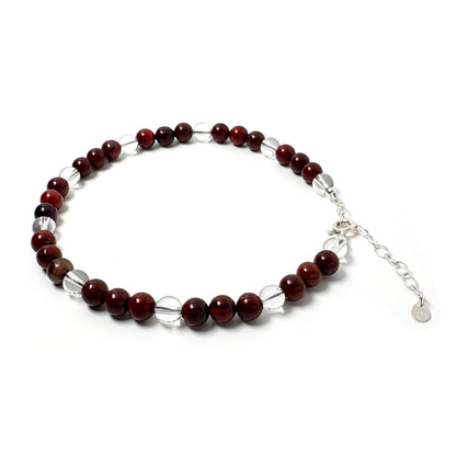 Apple Jasper Anklet