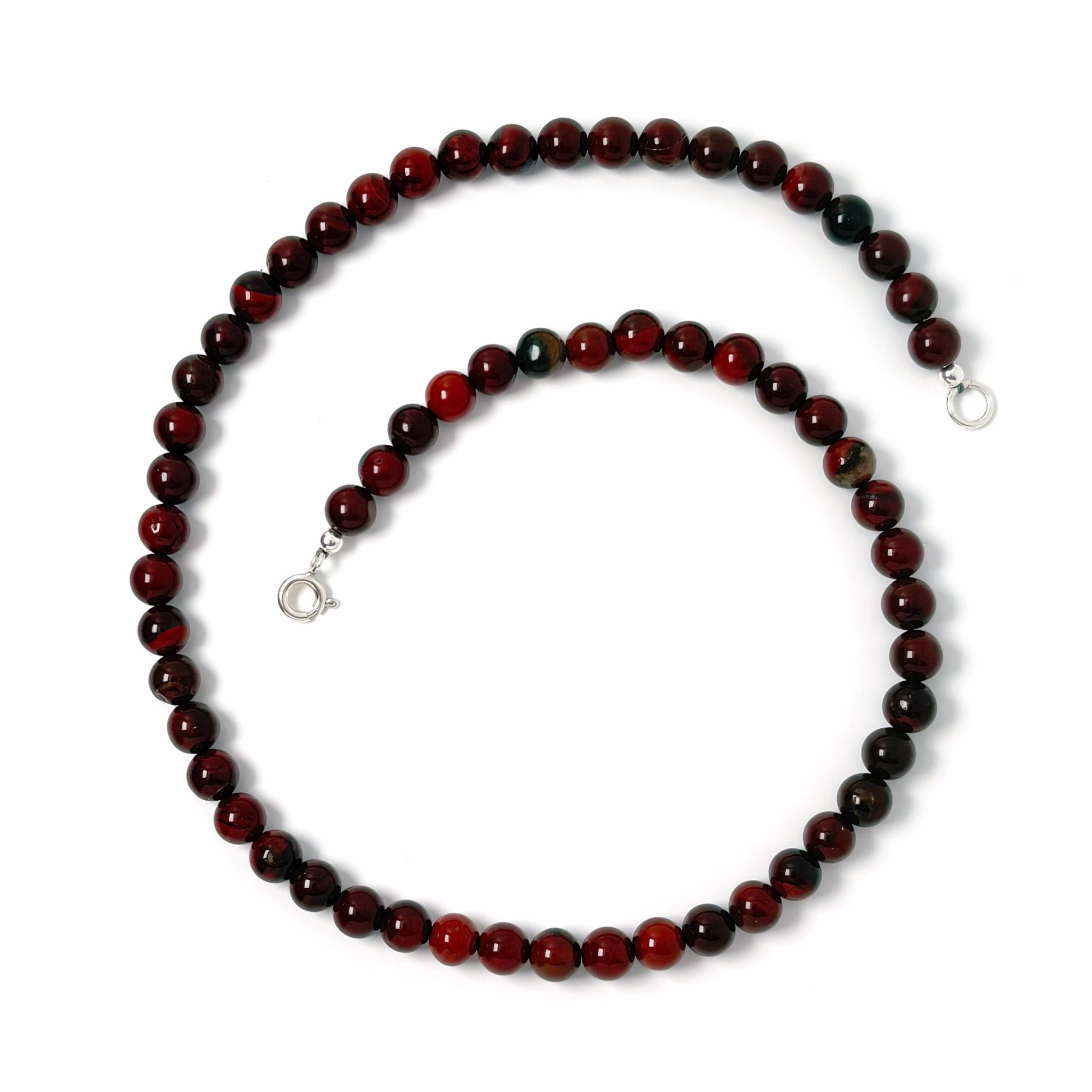 Apple Jasper choker necklace