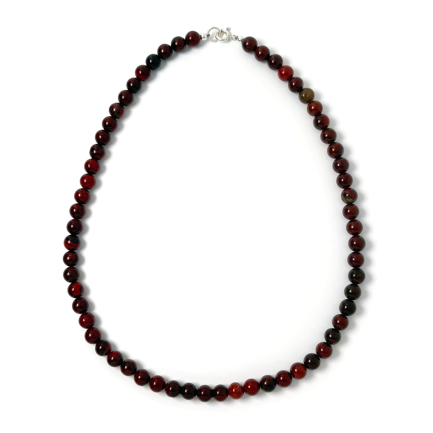 Apple Jasper choker necklace