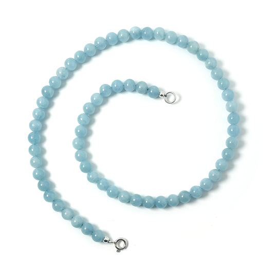 Aquamarine choker necklace