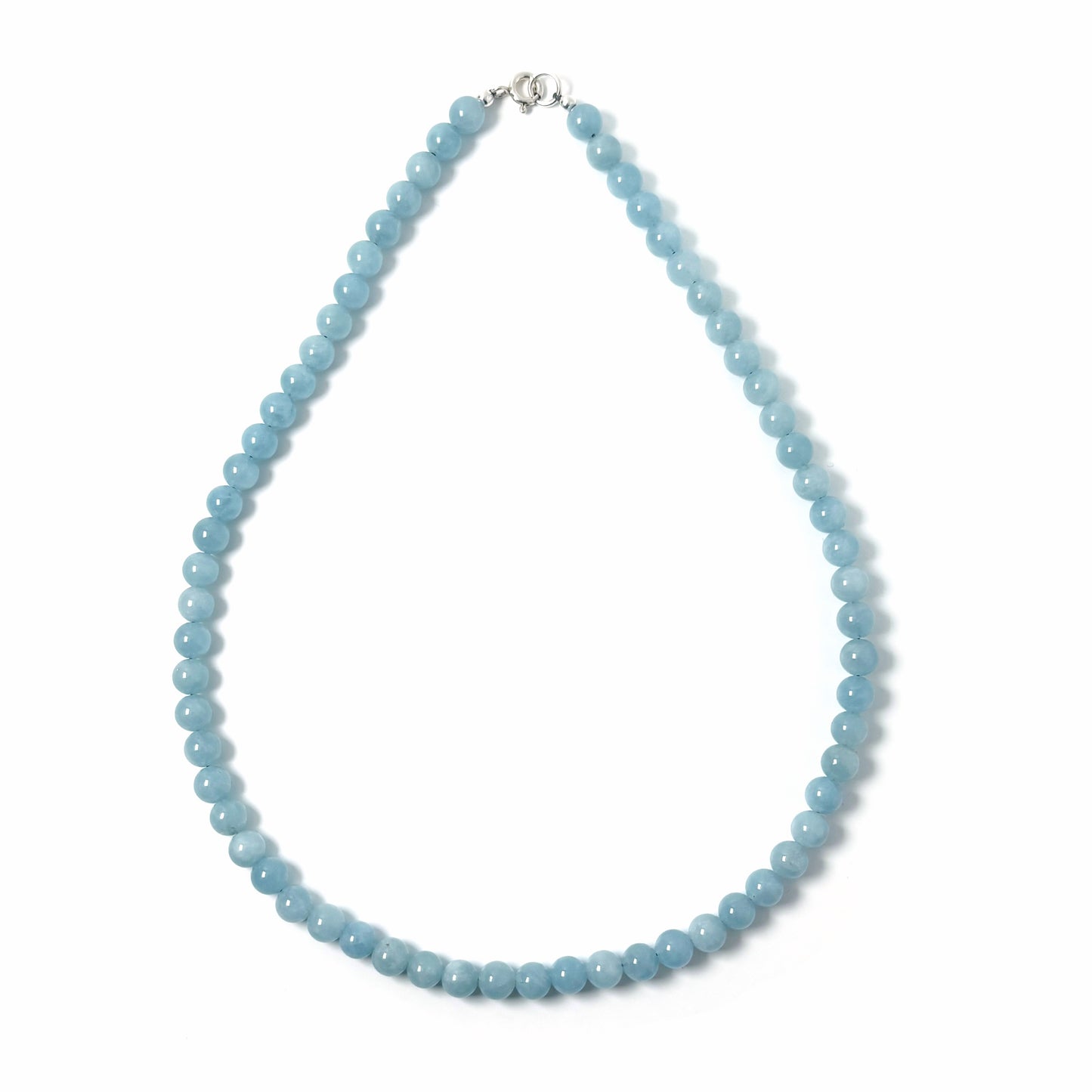 Aquamarine choker necklace