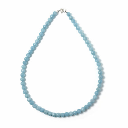 Aquamarine choker necklace