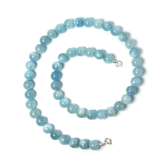Aquamarine necklace