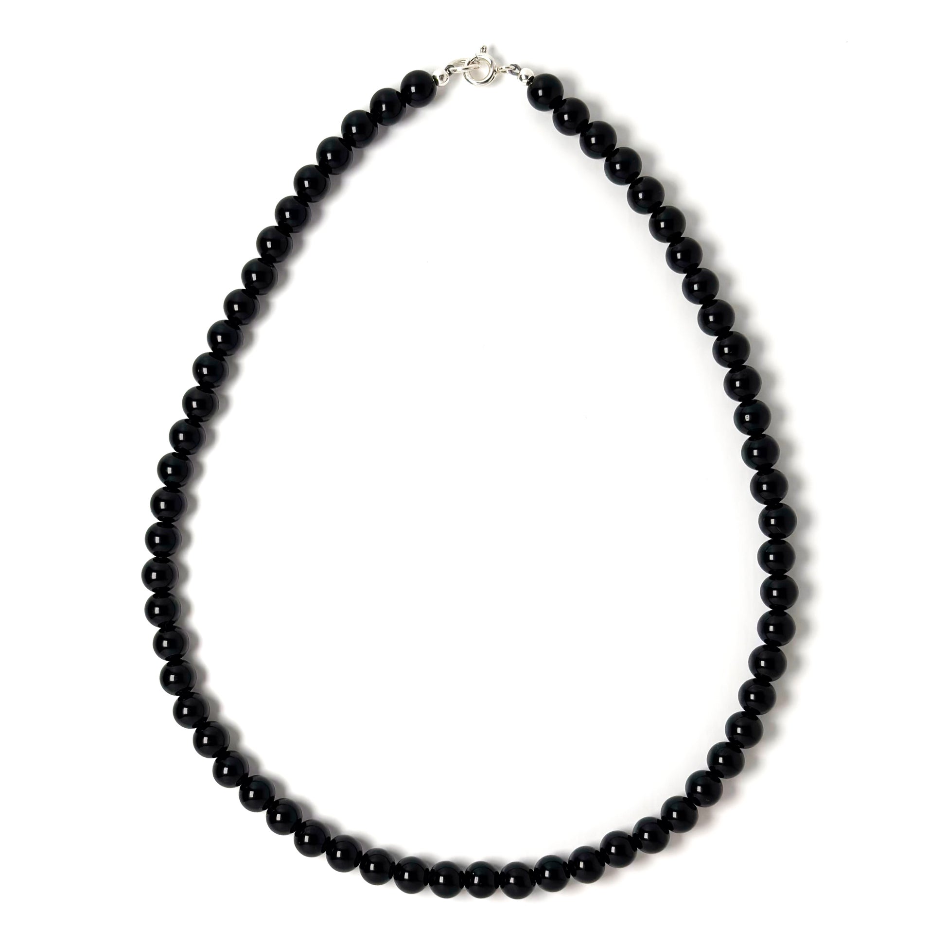 Black Obsidian choker necklace