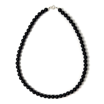 Black Obsidian choker necklace