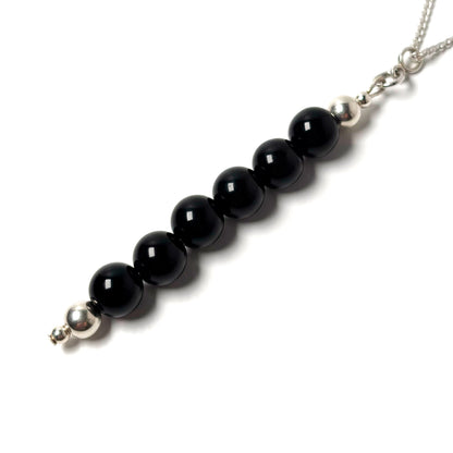 Black Obsidian pendant