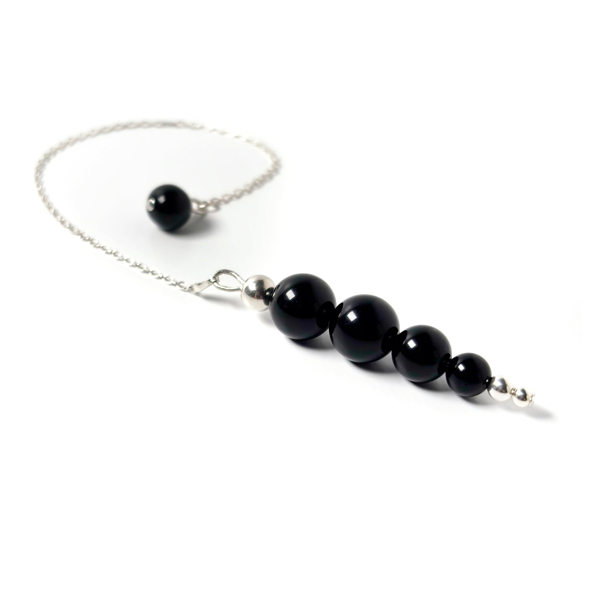 Black Obsidian pendulum