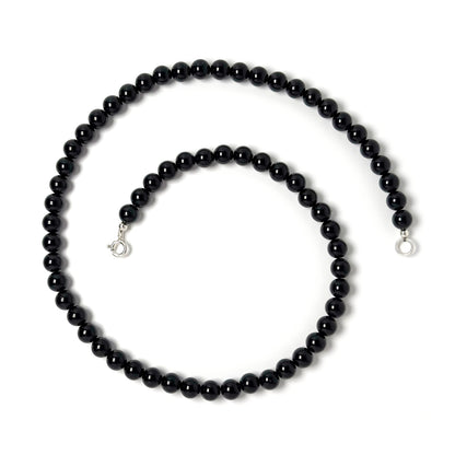Black Tourmaline choker necklace
