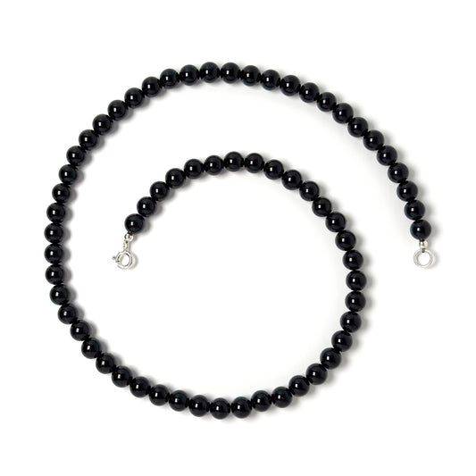 Black Tourmaline choker necklace