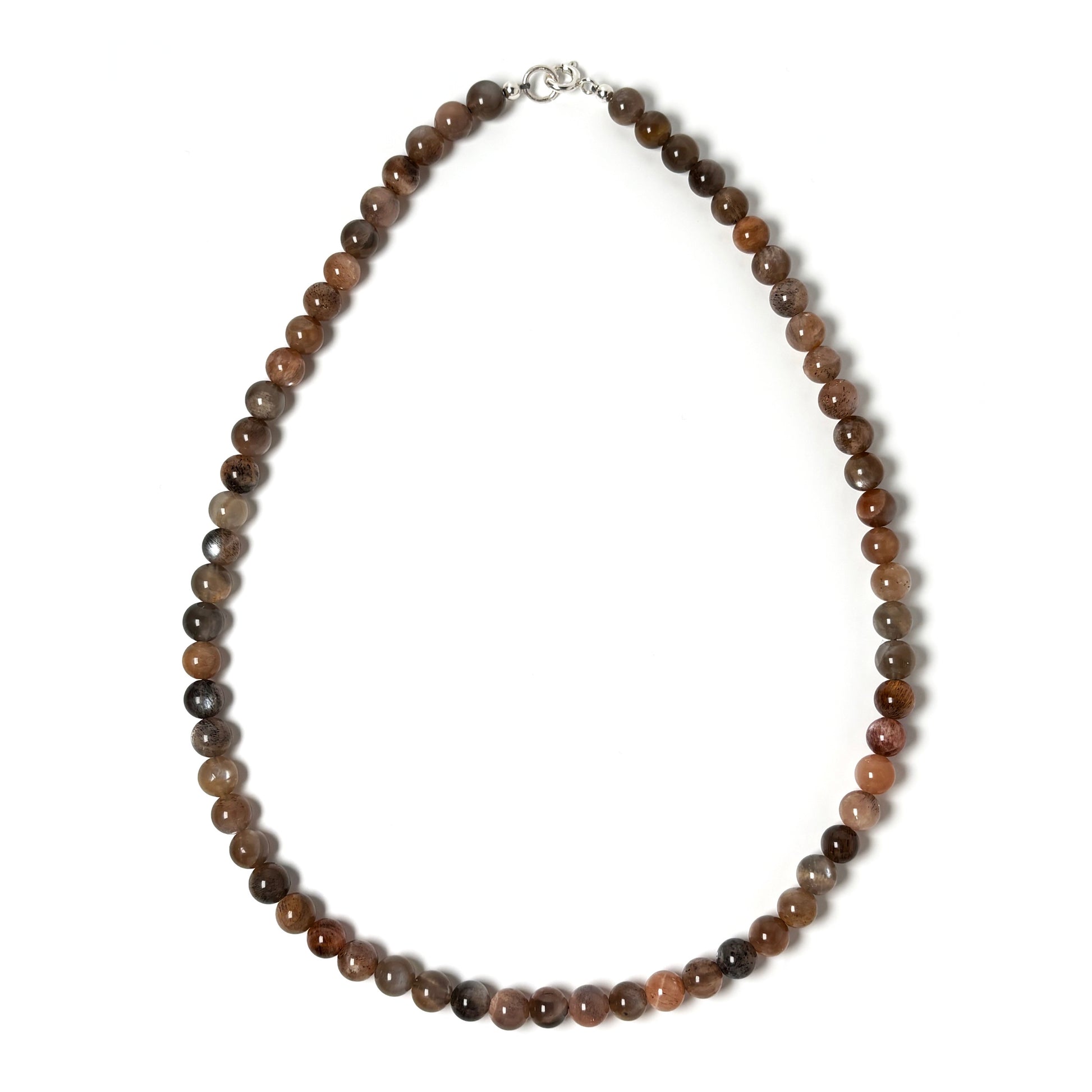 Black Moonstone choker necklace