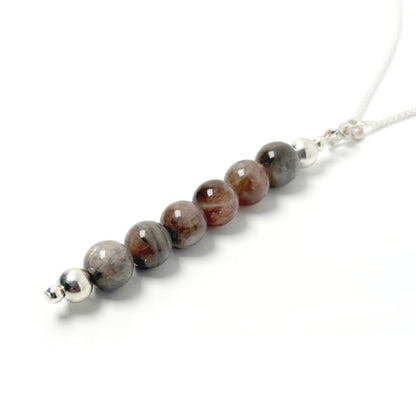 Black Moonstone pendant
