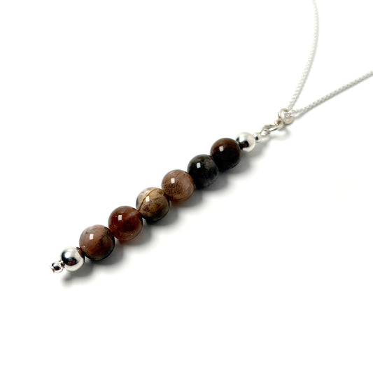 Black Moonstone pendant