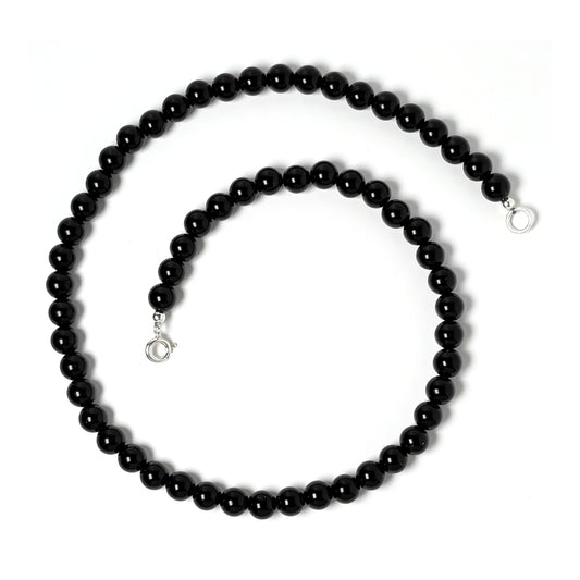 Black Obsidian choker necklace