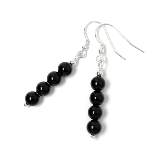 Black Obsidian earrings