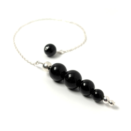 Black Obsidian pendulum