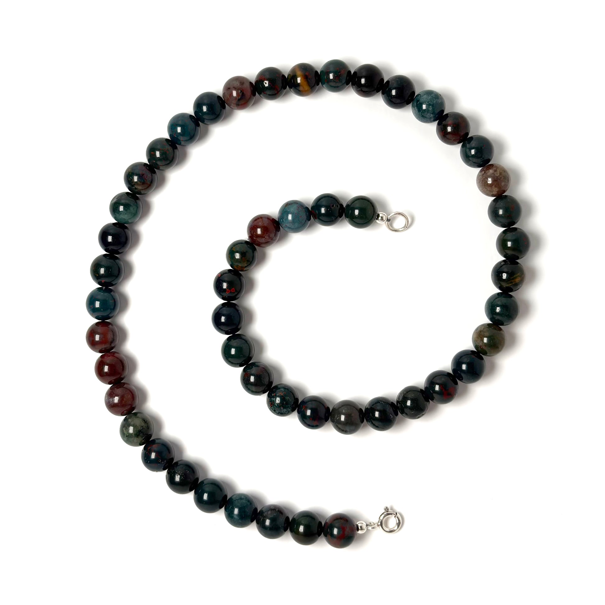 Bloodstone necklace