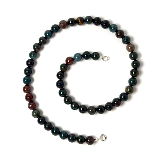 Bloodstone necklace
