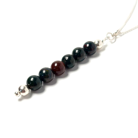 Bloodstone pendant