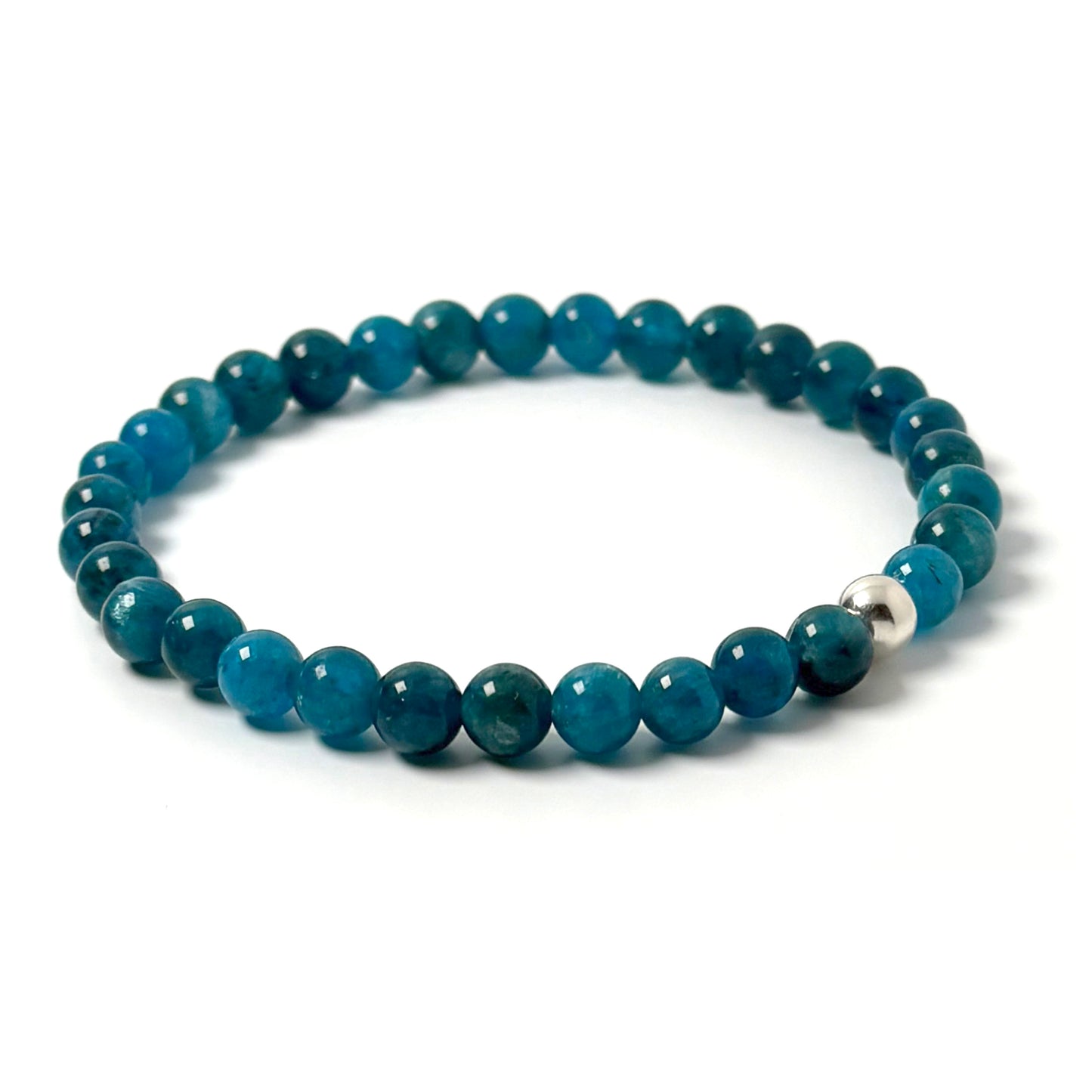 Blue Apatite bracelet