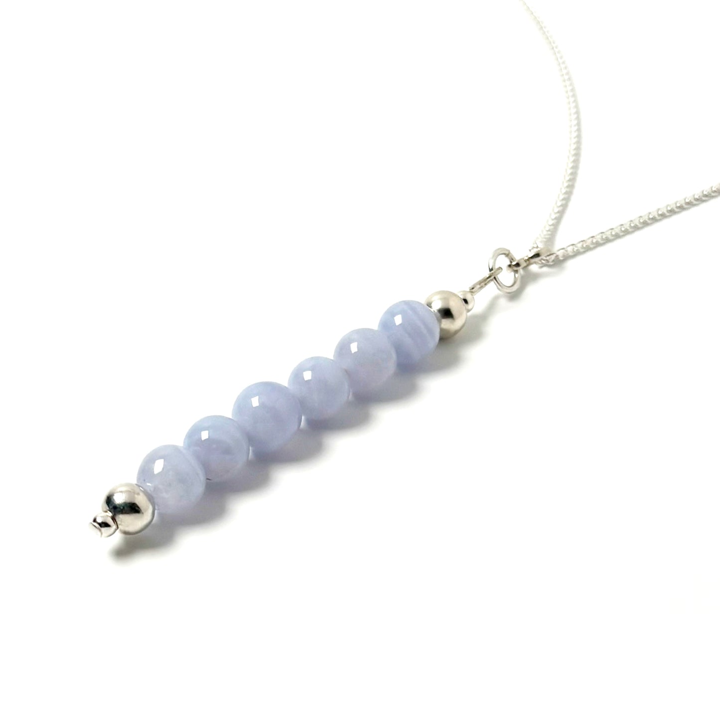 Blue Lace Agate pendant