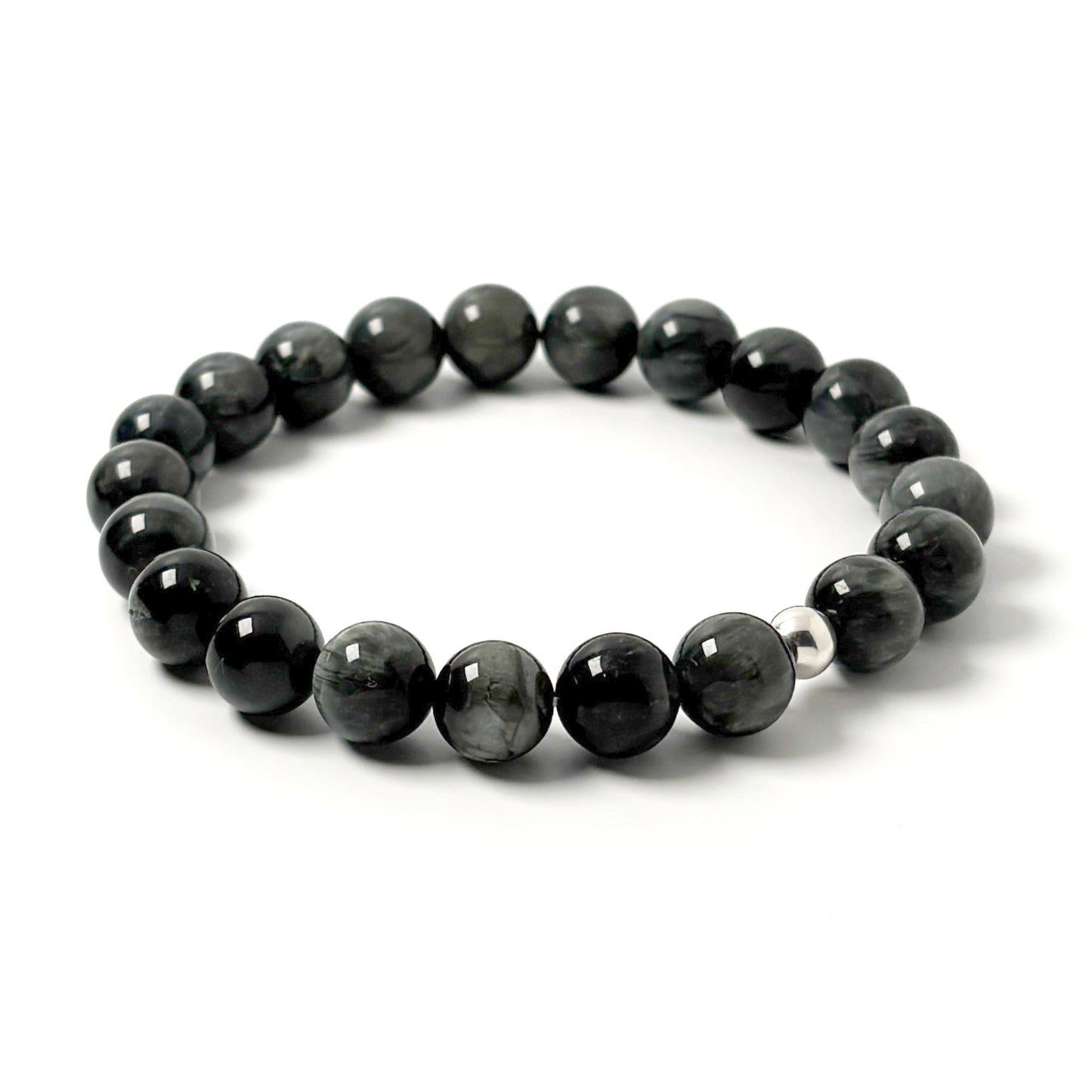 Blue Tiger Eye bracelet