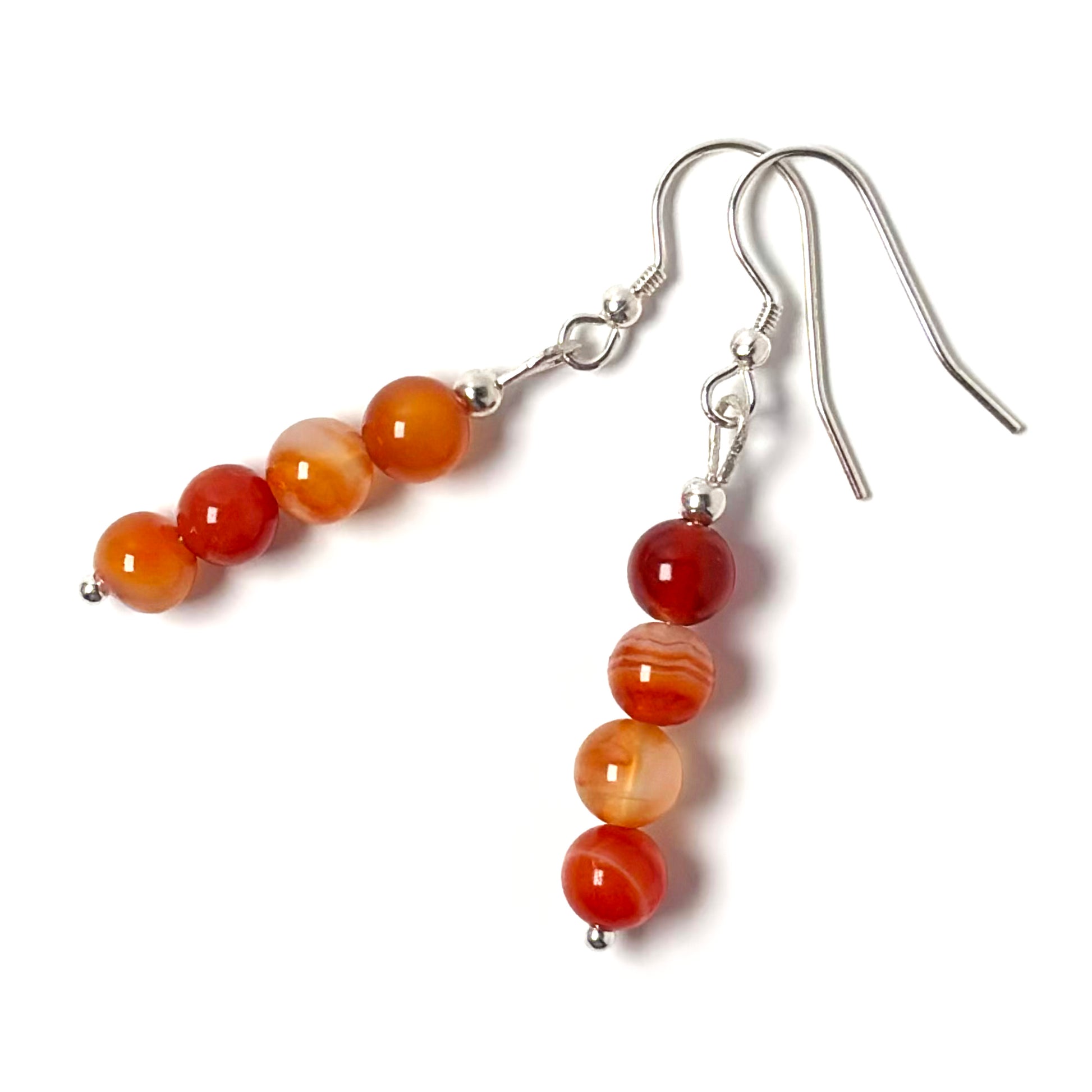Carnelian earrings