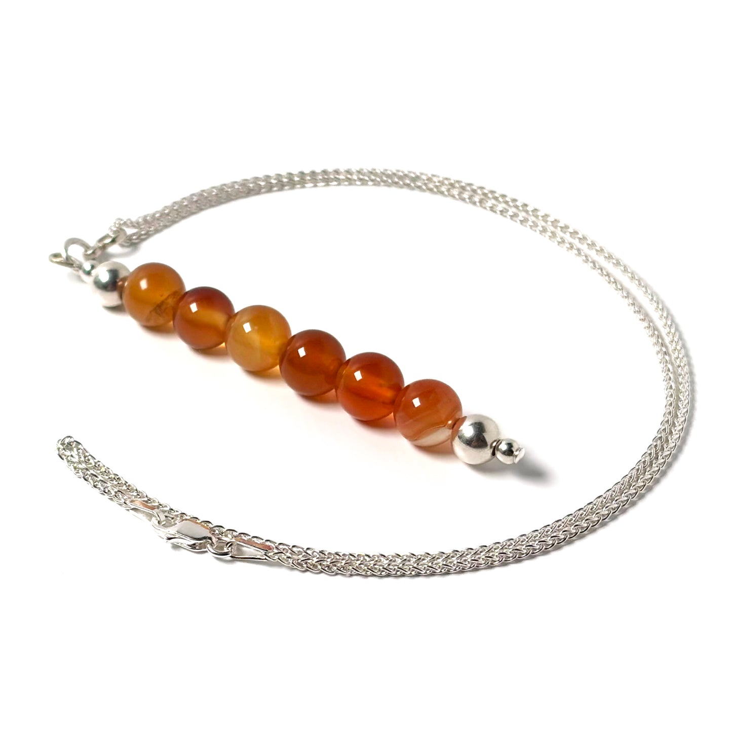 Carnelian choker pendant