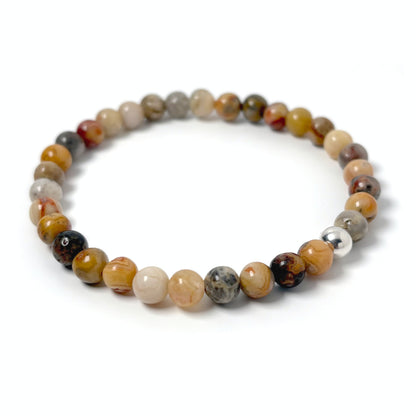 Crazy Lace Agate bracelet