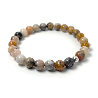 Crazy Lace Agate bracelet