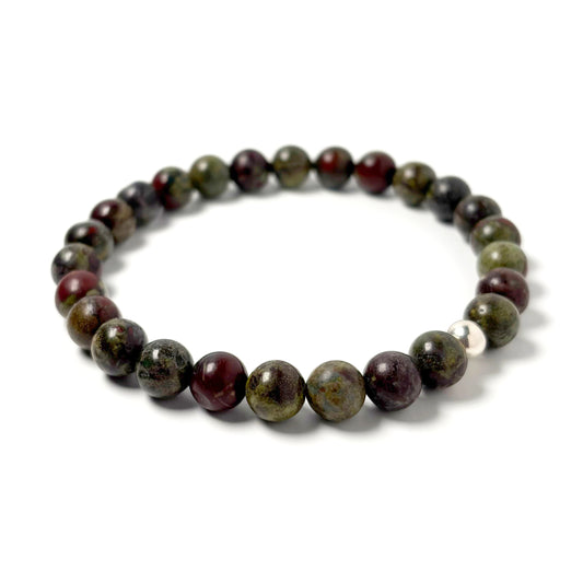 Dragons Blood Jasper bracelet