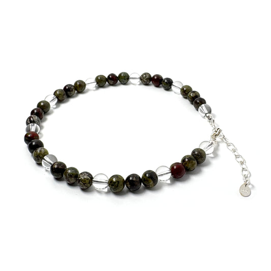 Dragon's Blood Jasper anklet