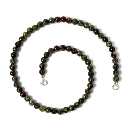 Dragons Blood Jasper choker necklace