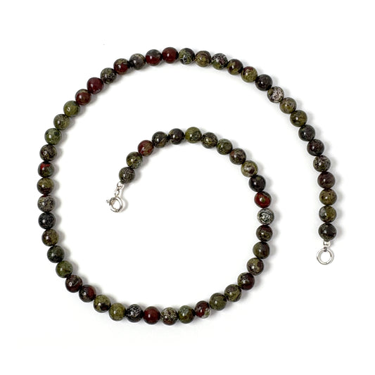 Dragon's Blood Jasper choker necklace