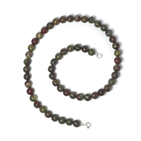 Dragon's Blood Jasper necklace