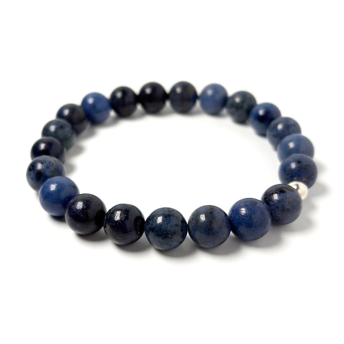 Dumortierite bracelet