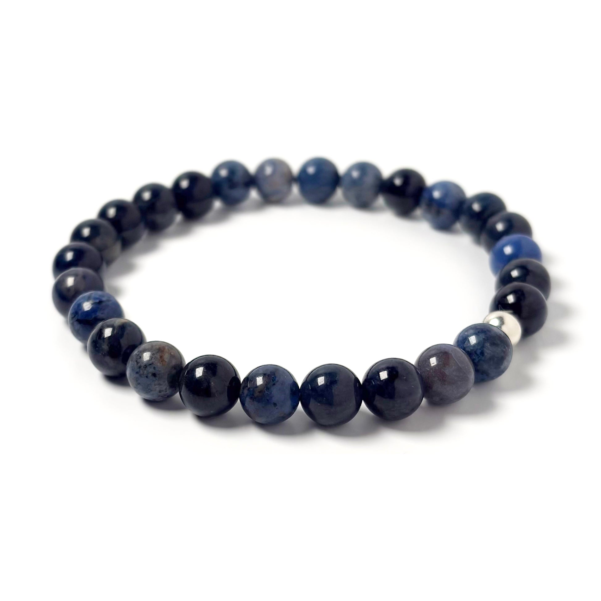 Dumortierite bracelet